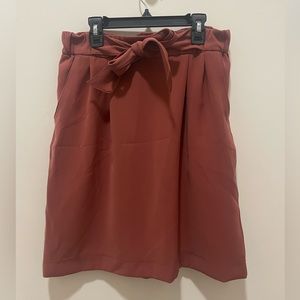 Tie Front Skirt